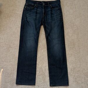 Fidelity Men's Deep Indigo Straight Jeans